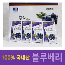 100% 국내산 블루베리즙 100mlx50포