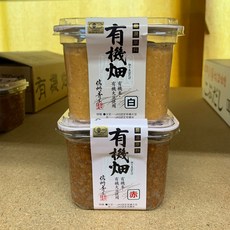 [이라운드몰]신슈 아오키 유기농 된장 750g (백 적 2종류), 옵션선택, 적미소