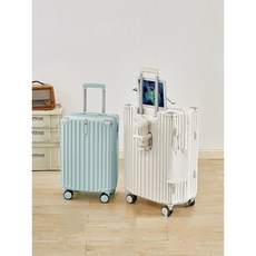 대용량 캐리어 기내용 캐리어 20인치 22인치24인치 26인치 28인치 다기능 USB 충전 캐리어 하드캐리어