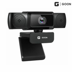 GOON 풀HD 4K 웹캠 화상카메라 (GPRO-QHD800) 웹캠 화상카메라 PC카메라 컴퓨터카메라 화상웹캠, 본상품 선택