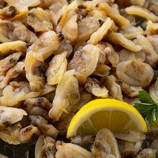 깔끔하게 손질한 통통 자숙 바지락살 1kg, 1개, 1