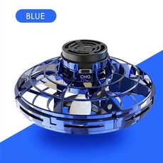 flynova 플라잉 스피너 부메랑 매직 미니 ufo 드론 flyorb fidget 오리지널 제품, 푸른