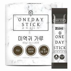 조은약초 국산 미역귀 분말 가루 스틱 30포 x 2g, 없음, 상세설명 참조