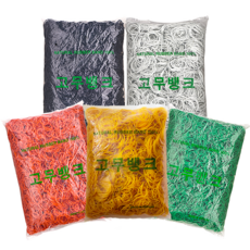 고무뱅크 고무밴드 1kg 노란 고무줄, 옵션10 1kg고무밴드 70x1.5x1.5 노란