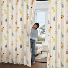 붙착식자바라커튼