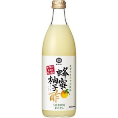 일본 기꼬만 하치미츠 유즈스 유자 식초 500ml 3병 490752