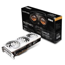 Sapphire 11335-08-50G 퓨어 AMD 라데온 RX 7700 XT 프로스트펑크 2 에디션 게이밍 그래픽 카드 AMD RDNA 3