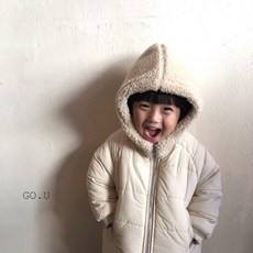 [당일발송]고유.왓따패딩자켓 가을 겨울 아기자켓 키즈아우터 북유럽유아복[여아자켓]