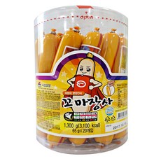 사조오양 꼬마장사 대 소시지 (65gX20EA) 1통, 65g