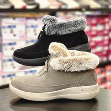 스케쳐스 여성 겨울 고워크 아치핏 부츠 [[ SP0WSCDW021 BKGY / 022 DKTP ]] 발편한 경량 컴포트 신발 푹신한 쿠션 미끄럼 방지 발과 다리에 편안함과 따뜻함