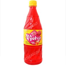 오뚜기 복숭아 슬러시시럽 1kg 빙수재료 원액 음료
