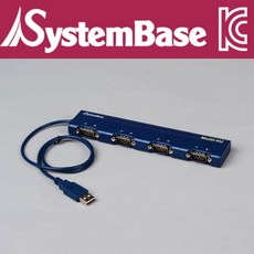 예은마켓 4포트 USB 시리얼통신 어댑터 RS232 컨버터 V4.0 hdmi컨버터, 단일 모델명/품번