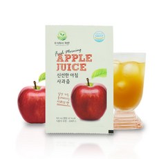 자안 신선한아침 사과즙, 50포 벌크포장, 100ml