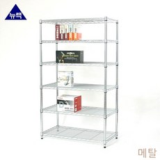 DRW7FA5DC 철재행거 메탈 350x900x1500 와이어셀프 수납장 다용도 펜트리 선반 베란다 조립식 대 정리 앵글 조립 장식장 창고 6단 뉴랙 철제 메탈랙 SB 주방수납 무볼트 선반/진열대, 두리몰 1