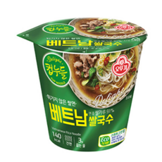 오뚜기 컵누들 베트남 쌀국수 47g 컵라면, 10개
