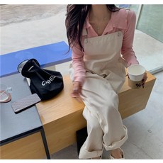 위파인더 실카실가제5루즈핏슬림컬러감령순면후면팬츠+폴로넥상의