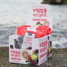 기장물산 비빔밥용 해초샐러드 1박스(해초샐러드5개+비빔장5개), 없음
