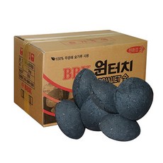 BBK 원터치 조개숯 1박스 (10kg) 캠핑 조개탄 참숯 숯