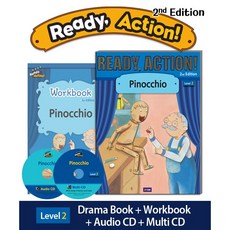 Ready Action Level 2: Pinocchio SB+WB (with QR), A*List, Ready Action Level 2: Pinocc.., Grace Lee(저)