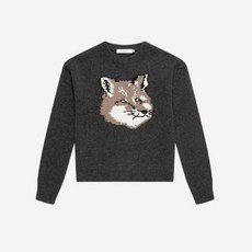 메종키츠네빅폭스니트