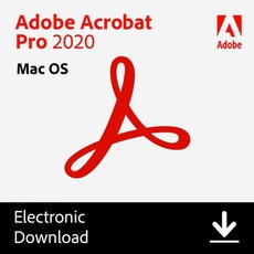 Acrobat Standard 2020 PC 디스크, Mac Code_Pro