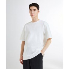 매장정품 스파오 SPAO 밀라노코튼 루즈핏 반팔 티셔츠 SPRWE24M03 RE_SPRWE37M03 SPRWE37M03 1232826