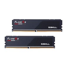 G.SKILL Flare X5 시리즈 (AMD Expo) DDR5 RAM 64GB (2x32GB) 5600MT/s CL46-45-45-89 1.10V 데스크탑 컴퓨터 메모리 UDI, 32GB (2x16GB) - amd5600