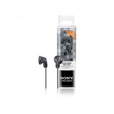 Sony MDR-E9LP 인 이어 / 인 이어 헤드폰 (1.2m 케이블 네오디뮴 자석 MP3 플레이어 Walkman iPod 용) 블랙