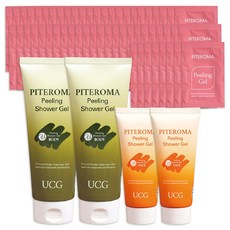 2021년형 피테로마 콜라겐 샤워 스크럽 필링젤 60개 바디용 200ml 2개 + 얼굴용 80ml 2개 + 휴대용 56개, 2021년형 피테로마 필링젤 60종 세트