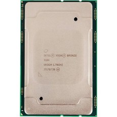 오리지널 인텔 제온 브론즈 3104 SR3GM BROUND3104 프로세서 8M 캐시 1.70GHz 6코어 85W LGA3647 CPU
