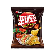 농심 포테토칩 올디스 타코, 105g, 6개