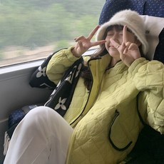 다팜몰 겨울 여성 누빔 기본 패딩 xy231130