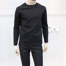 본 본 20F/W 블랙 이디텍스 이렌퓌 우븐 니트 BN0WSW492