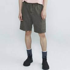 BUCKAROO 여름 50% 버커루 남성 린넨 카고 5부 반바지