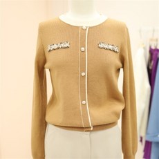 샤틴 NC09 라인 배색 포인트 니트 S204C958A