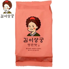 김이상궁 조미김 광천김 도시락 김 집들이 선물용 맥주안주 30봉, 명란맛