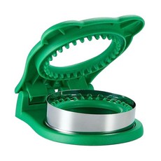 소년 소녀 를 위한 샌드위치 커터 및 실러 디크러스터 빵 토스트 DIY, 녹색, 플라스틱, 1개
