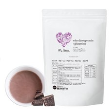 Welina. 모리 타쿠로 감수 유청 & 소이 단백질 + 글루타민 (코코아 맛) 1kg, 1개