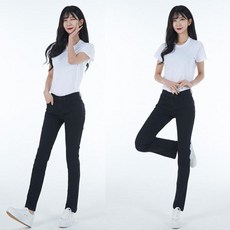 블랙진 예쁘진 블랙스키니 베이비 반하이웨스트 스키니진 베이직 여성블랙진 교복몰 반하이웨이트 스키니