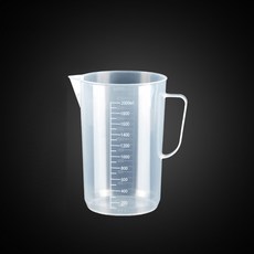 싱글레이드 튼튼한 PP 비커, 2000ml, 2개 2000ml, 2개