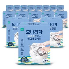 [쇼핑엔티] 모나리자 뽑아쓰는 일회용 수세미 32매 16입