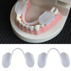 이갈이 방지 마우스피스 나이트 가드 수면용 부드러운 실리콘 치아 연삭 치과 밤 보호대 가드 안티 어금니 교정기, 01 단일