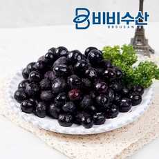 냉동블루베리세척