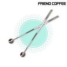 프랜드커피 실버 롱 티스푼 26cm, 1개
