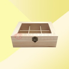 띵킹사각유리문 보석함 21x16x7cm, 사각유리문 보석함
