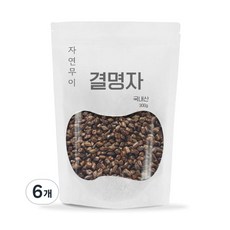 자연무이 깨끗한 무농약 건조 결명자차 300g 6개, ONE COLOR, 300G 6개