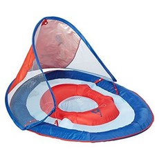 Swimways Baby Spring Float Canopy Boat 9-24 Months -Solid, One Color_One Size, One Color