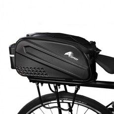 자전거 멀티 라이트 전자벨 속도계 전조등 LED 블랙 자전거등 장비 용품, C03-짐받이 가방