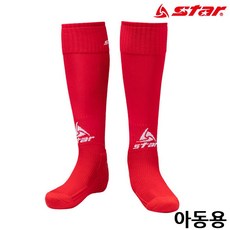 JS알 + 스타 축구 스타킹 (아동) (RED) (SO162S-04) 행 축구스타킹
