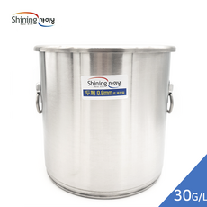 삼원 샤이닝 스텐 위생용기 30G/L(120L)550x510, 1개
